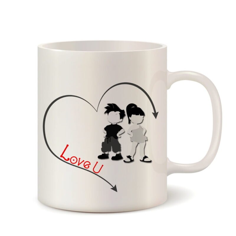 Love You Mug - Gift this Mug to your love on Birthday, Valentine, New Year