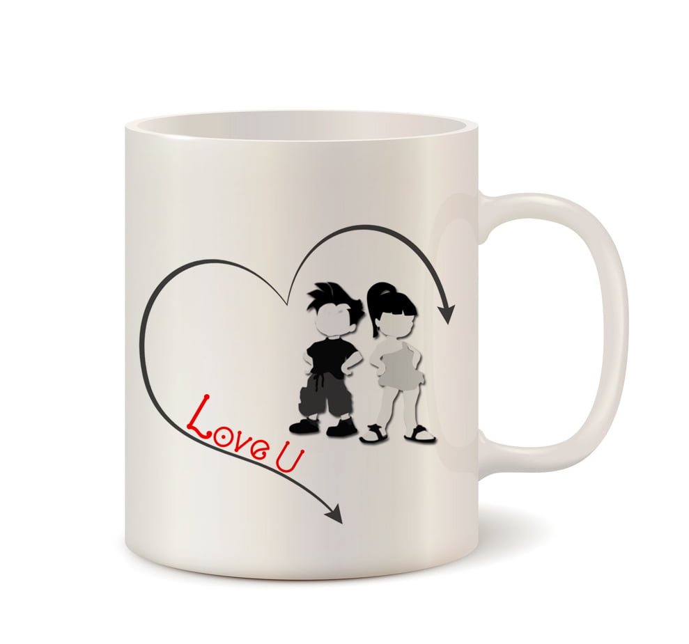 Love You Mug - Gift this Mug to your love on Birthday, Valentine, New Year