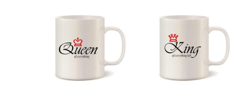 King Queen - Combo Mugs