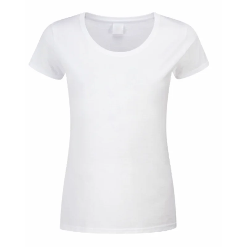 Customized Women Tees (Front Side Only) 1 - Product GuruJi Ladies White - Front