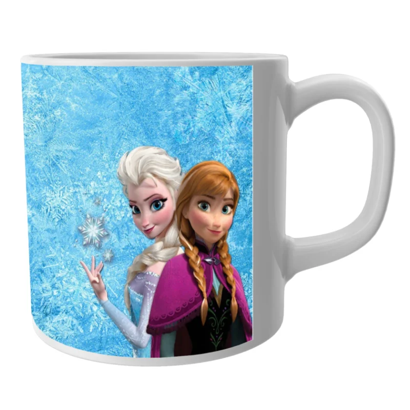 Frozen Elsa Anna White Ceramic Mug/Cup