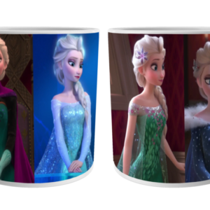 Frozen Elsa Anna White Ceramic Mug/Coffee