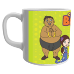 Buy Chhota Bheem | Chutki | Raju | Jaggu | Kalia print coffee mug for kids ... 2 - Product GuruJi
