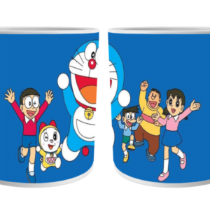Doraemon nobita friend quotes doraemon nobita printed ceramic white coffee mug for kids
