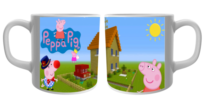 Buy Peppa Pig Cartoon Coffee Mug for kids - Image 2
