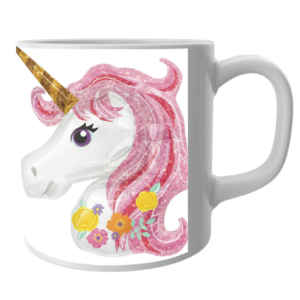 Beautiful unicorn printed coffee mug for the kids