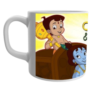 Krishna chhota bheem printed coffee ceramic mug for kid