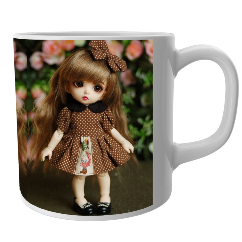 Barbie shop coffee cup