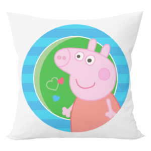 Peppa pig cushion with cushion cover