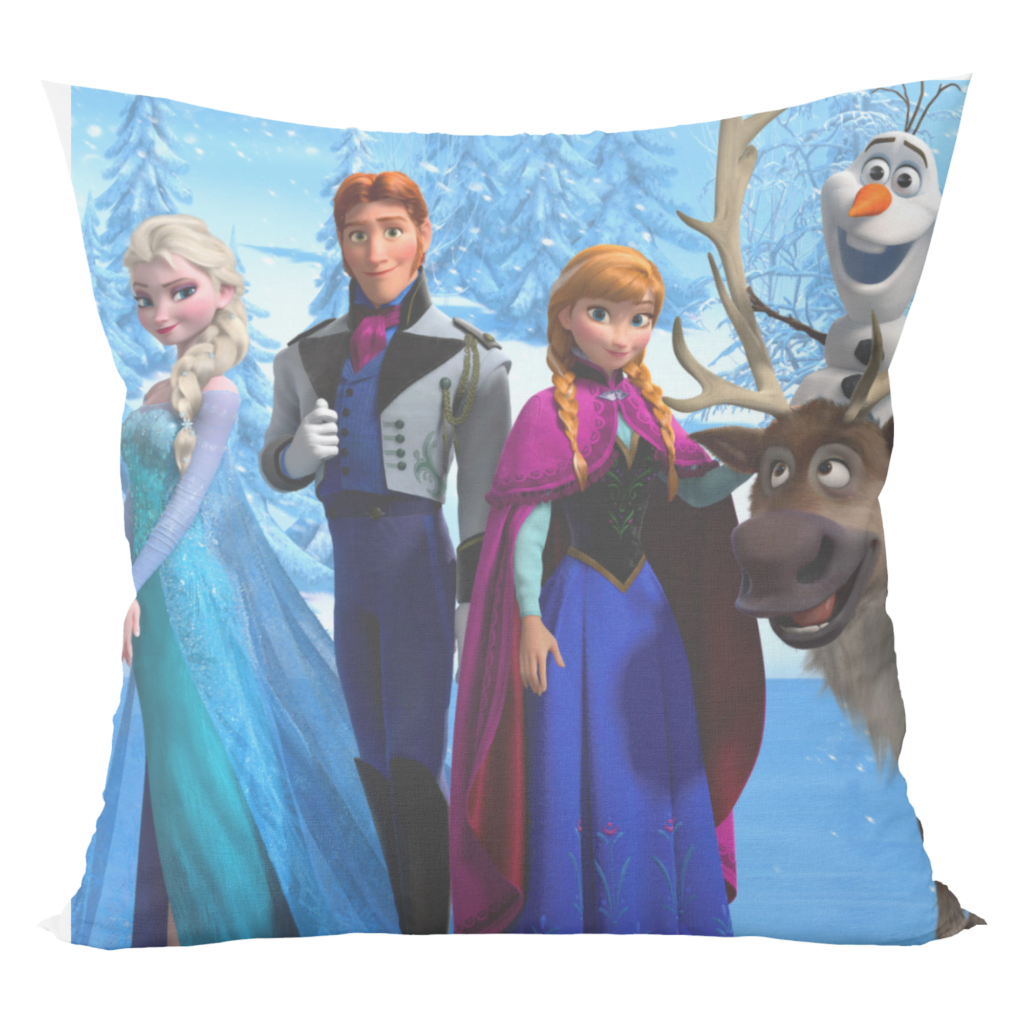 Elsa cartoon cushion with cushion cover