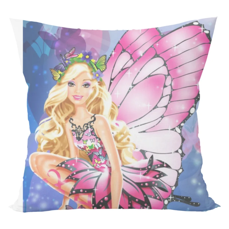 Barbie doll cushion with cushion cover