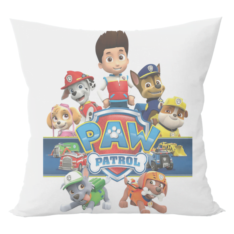 Paw Patrol Toons Cushion with Cushion Cover.
