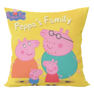 Peppa pig cartoon cushion with cushion cover 12 - Product GuruJi