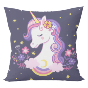 Unicorn cartoon cushion with cushion cover for kids 2 - Product GuruJi