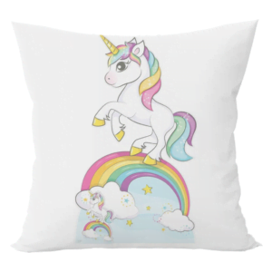 Unicorn print cushion with cushion cover 9 - Product GuruJi