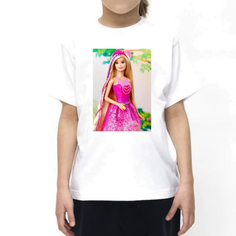 Barbie Doll Cartoon Tshirt for girls, Cartoon Tshirts for girls?