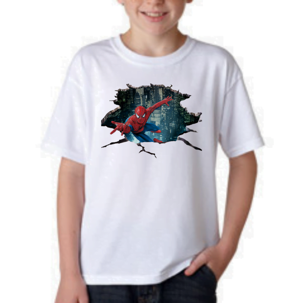 Spidermen Cartoon Tshirt for Boys,Superhero Cartoon Tshirts for Kids?