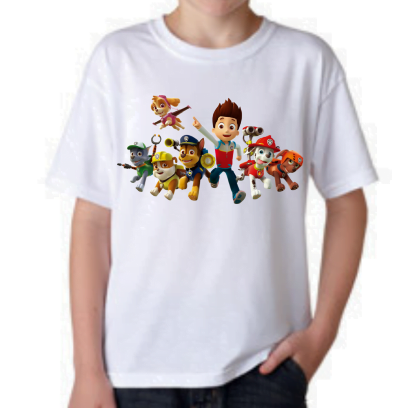 Paw Patrol Cartoon Tshirt for Boys, Cartoon Tshirts for Kids?