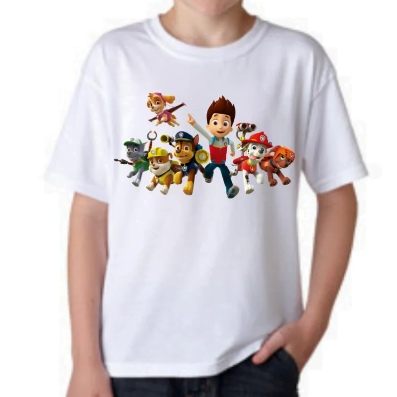 Paw Patrol Cartoon Tshirt for Boys, Cartoon Tshirts for Kids?