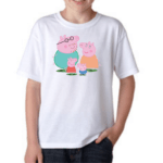 Peppa Pig Cartoon Tshirt for Girls/boys, Cartoon Tshirts for Kids… 1 - Product GuruJi
