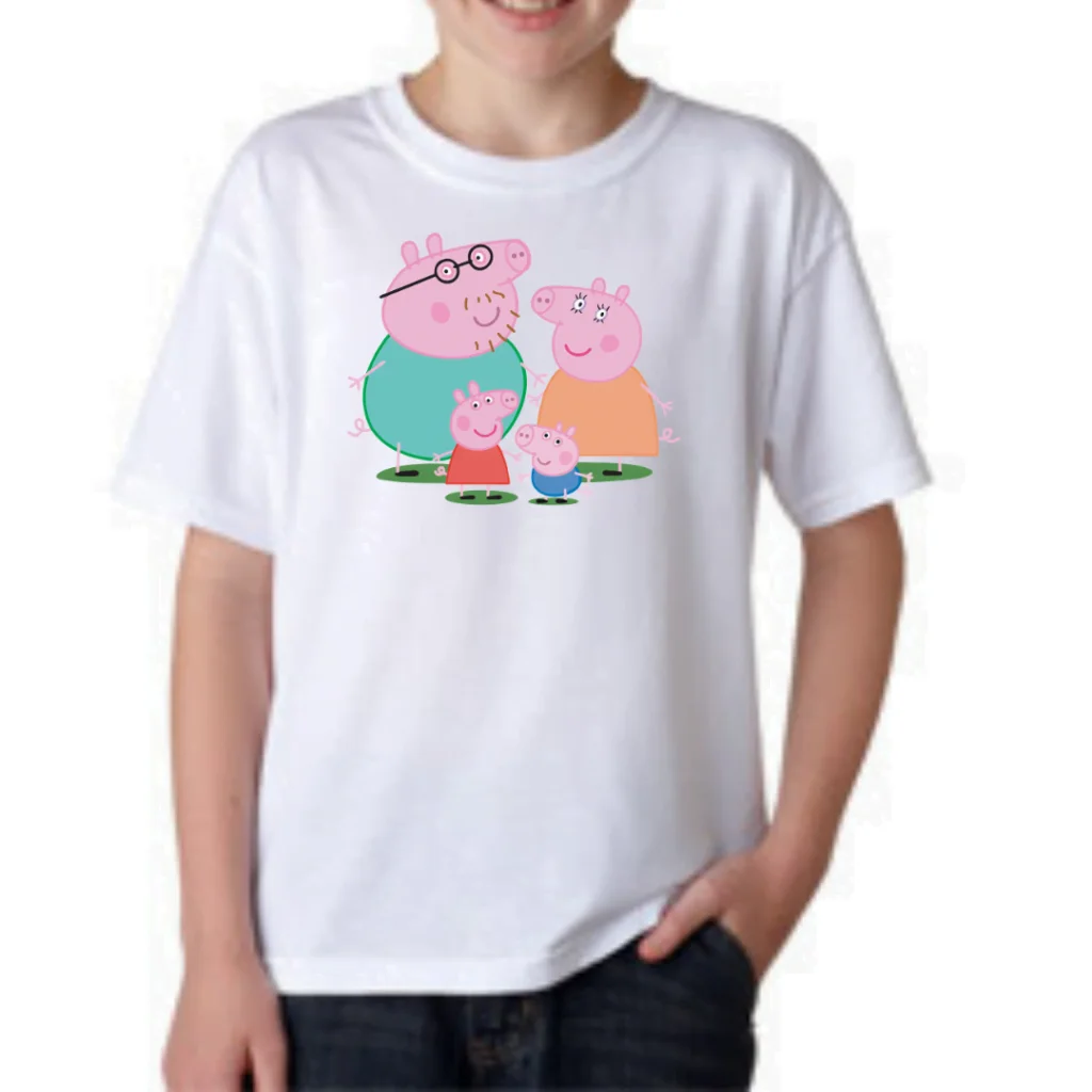 Peppa Pig Cartoon Tshirt for Girls/boys, Cartoon Tshirts for Kids?