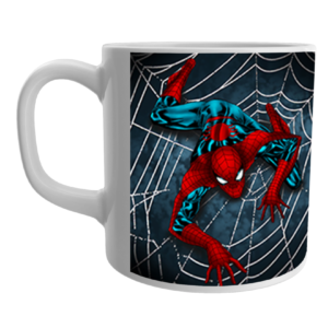 SPIDERMAN Cartoon White Tea and Coffee Ceramic Mug,mug for kids, Mug for Gifts.