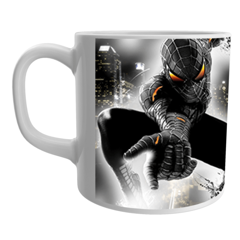 Spiderman Cartoon White Tea and Coffee Ceramic Mug,Coffee mug for kids, Mug for Gifts.