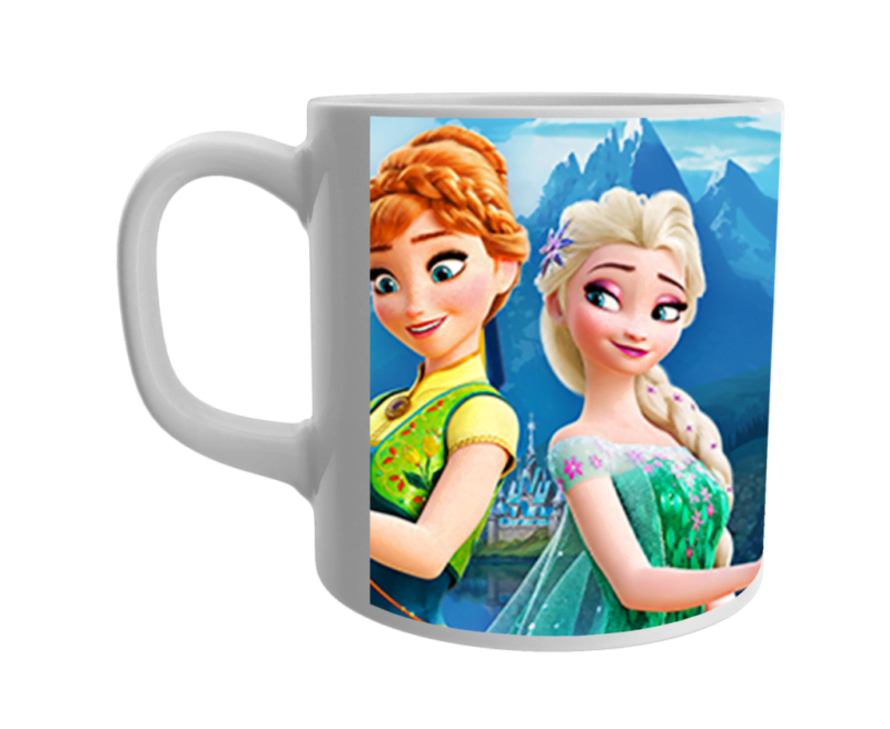 Beautiful Frozen Cartoon Printed on Mug for kids