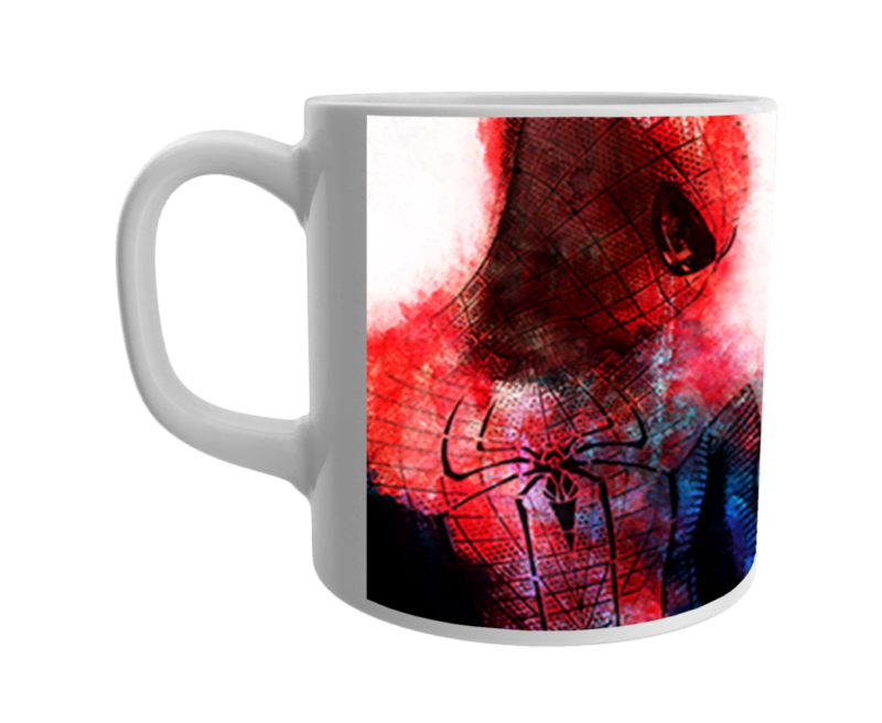Spiderman iron man lovely mug superhero spiderman ceramic coffee/milk mug.