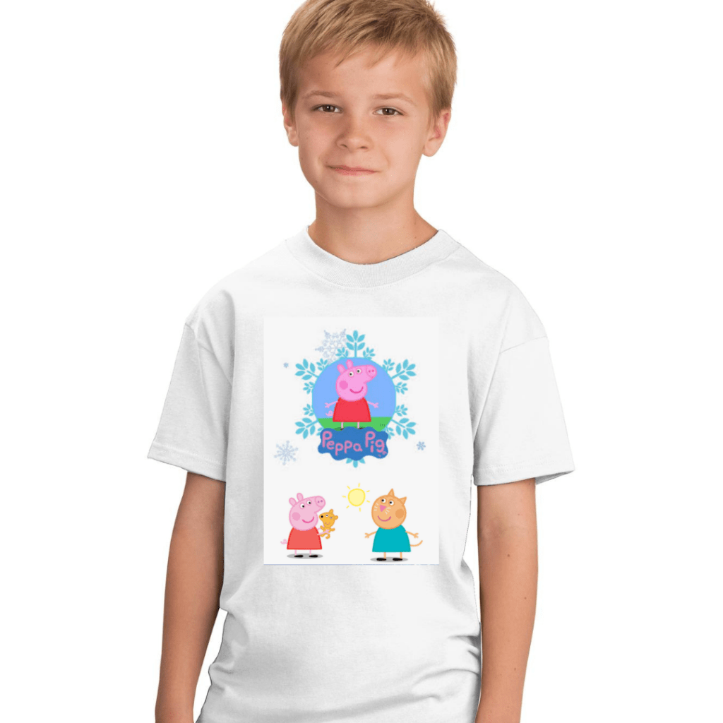 Peppa Pig Cartoon Tshirt for Girls/boys, Cartoon Tshirts for Kids?