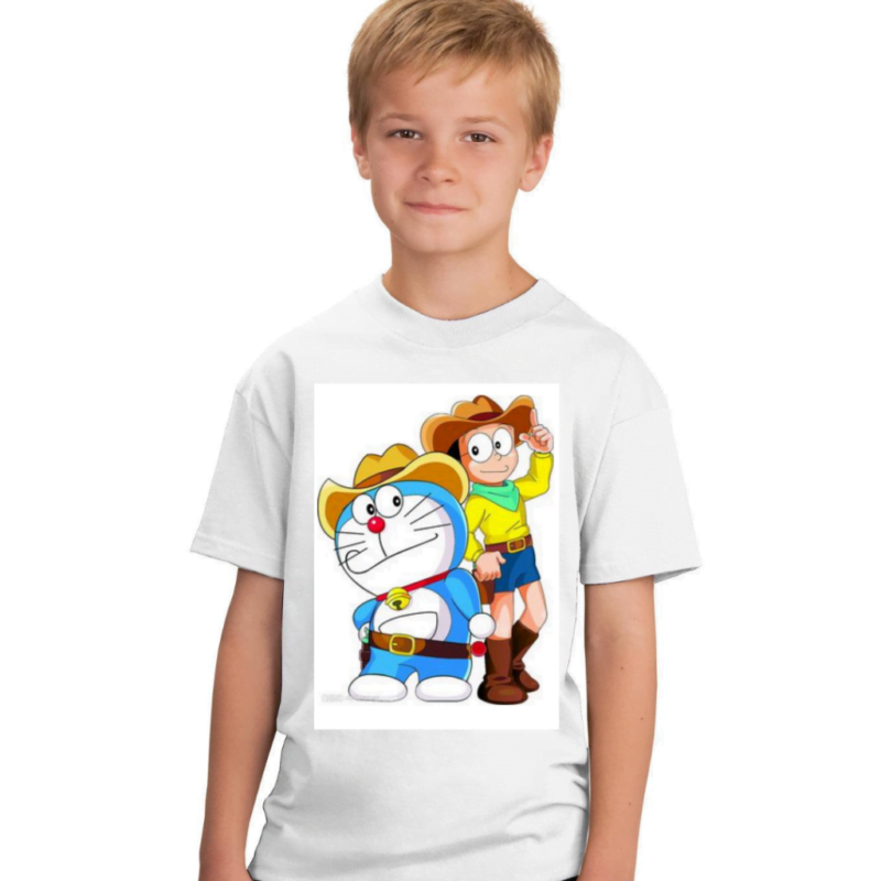 Doraemon Cartoon Tshirt for Boys, Cartoon Tshirts for Kids?