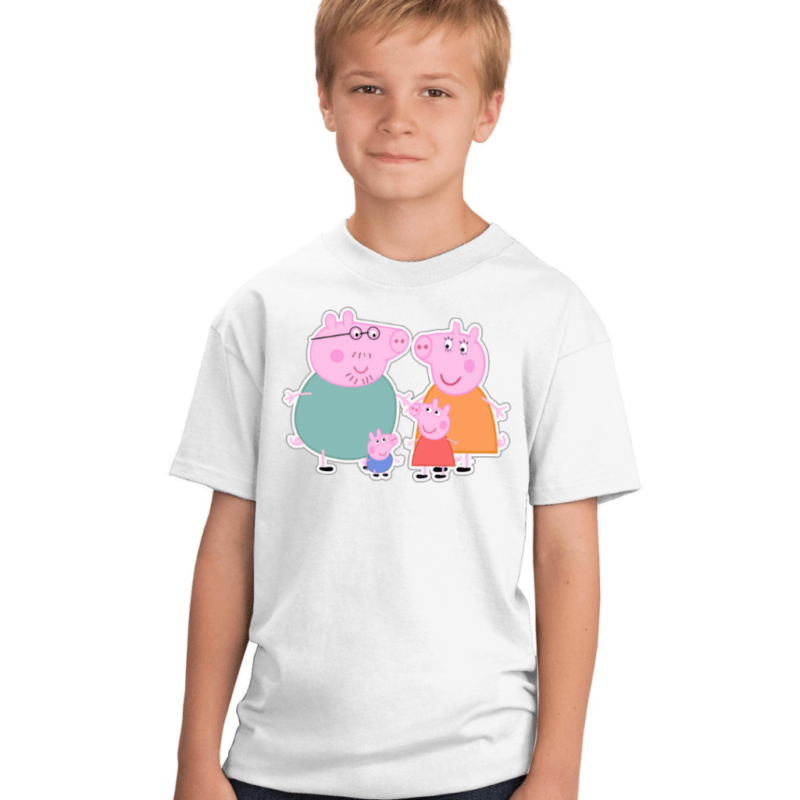 Peppa Pig Toon Tshirt for Girls/boys, Cartoon Tshirts for Kids…