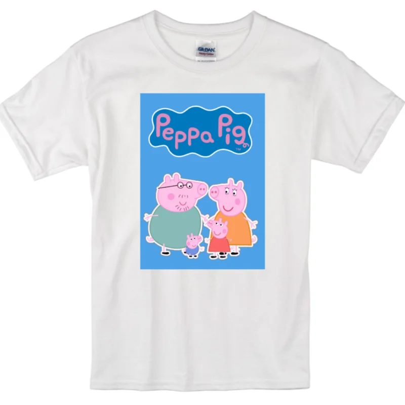 Peppa Pig Family Toons Tshirt for Girls/boys, Cartoon Tshirts for Kids?