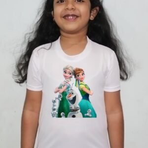 Doll Cartoon Design Tshirt For Girls, Cartoon Tshirt For Girls..