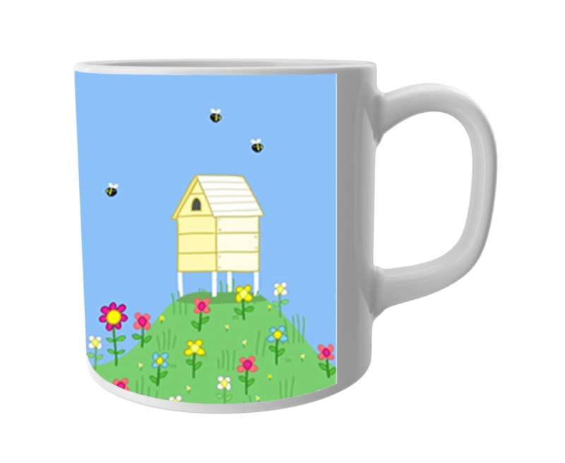 Product Guruji White Ceramic Peppa Pig Toon Coffee Mug for Friends/Kids. - Image 2
