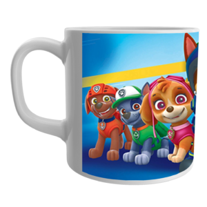 Product Guruji Paw Patrol Magic White Ceramic Coffee Mug for Kids.?