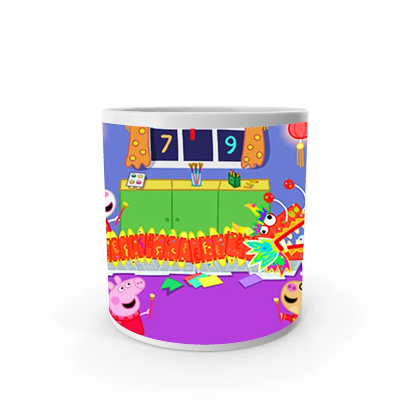 Product Guruji Peppa pig White Ceramic Coffee Mug for Kids.? - Image 3