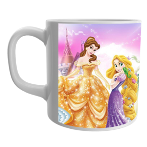 Product Guruji Doll Cartoon White Ceramic Coffee/Tea Mug for Kids.?