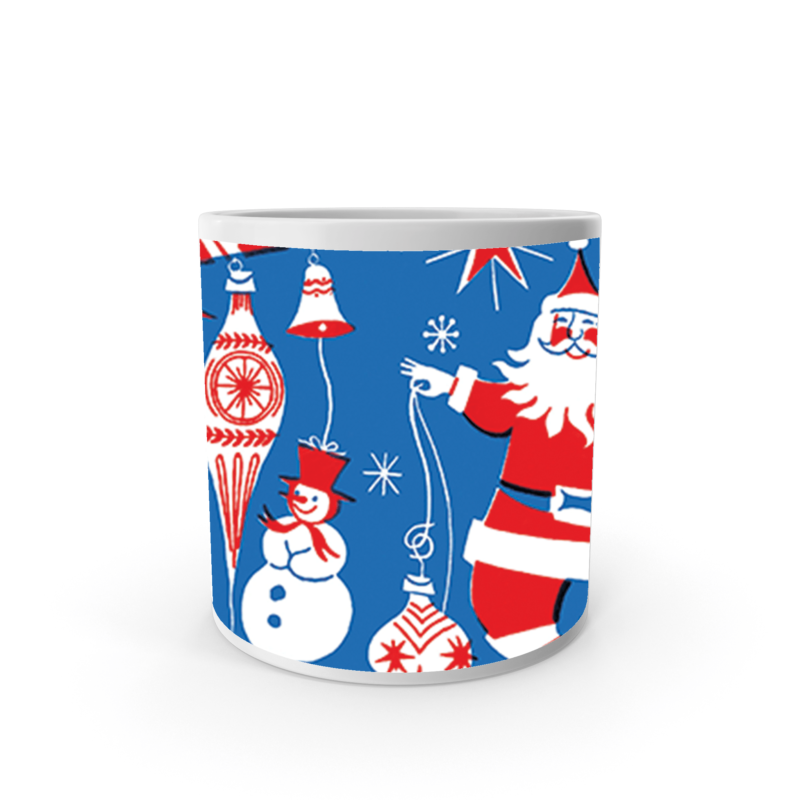 Product Guruji-  'SANTA CLAUS' Print on White Ceramic Coffee/Tea Mug for Kids.…