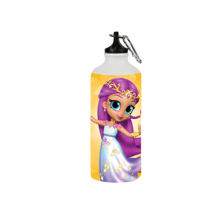Product guruji Shimmer shine Toon Doll White Sipper Bottle 600ml For Kids... - Image 2