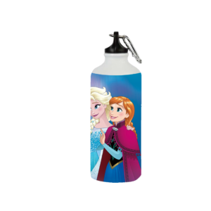 Product guruji Elsa frozen Cartoon Doll White Sipper Bottle 600ml For Kids...