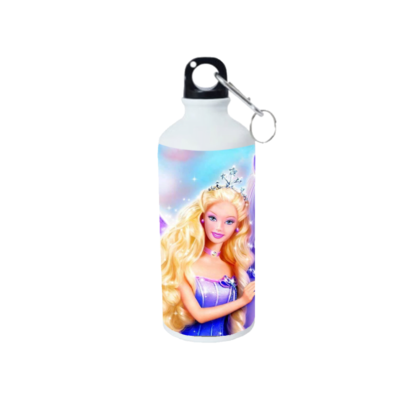 Product guruji Disney Princess Cartoon White Sipper Bottle 600ml For Kids...