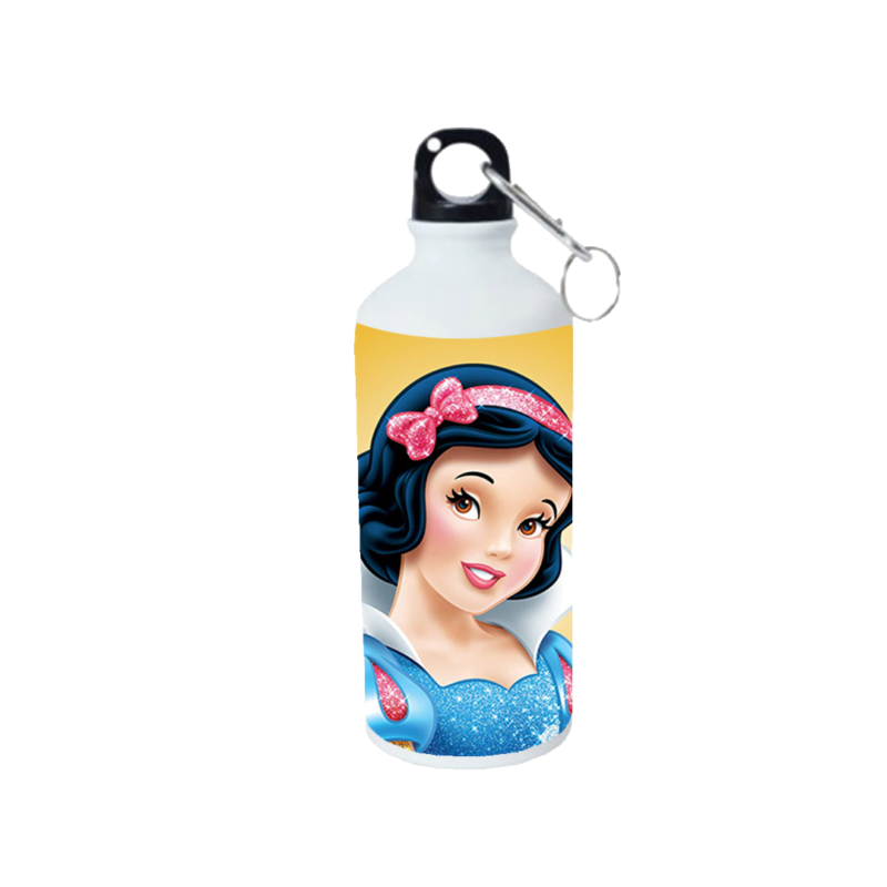 Product guruji Doll Cartoon White Sipper Bottle 600ml For Girls..