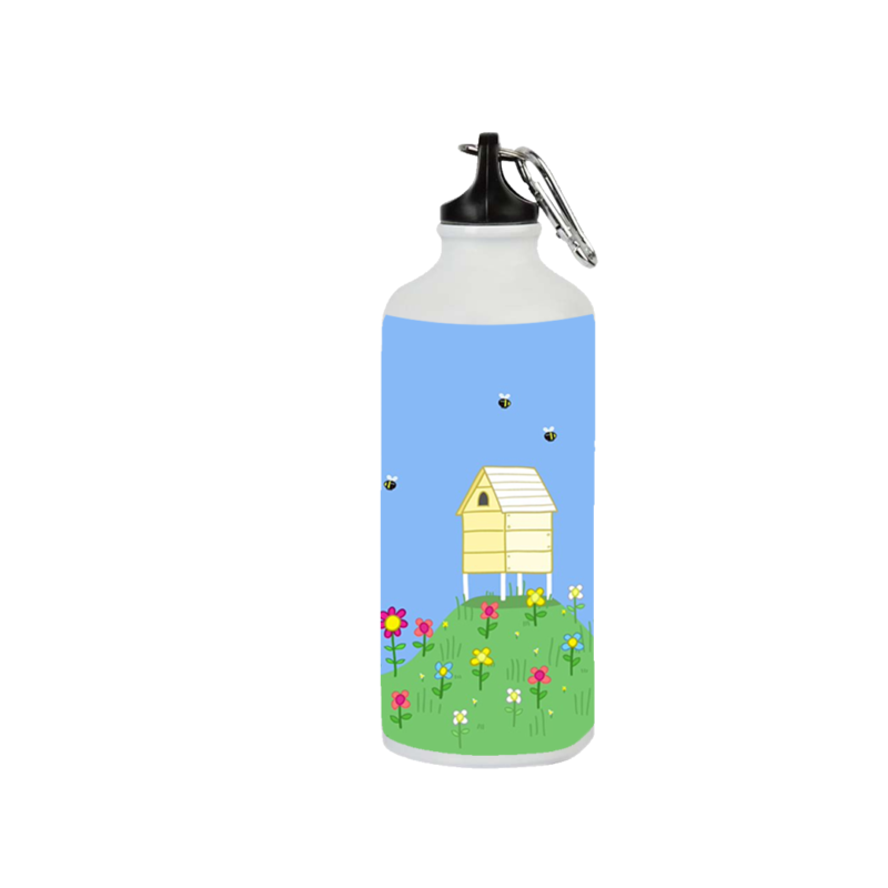 Product guruji Peppa Pig Toon Doll White Sipper Bottle 600ml For Kids... - Image 2