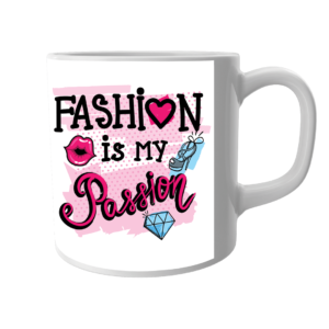 CAPACITY - 350 ml CARTOON MUG WHITE CERAMIC Microwave Safe