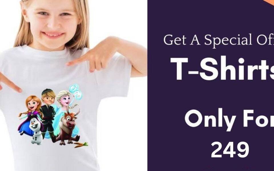 Customized shirt printing for girls