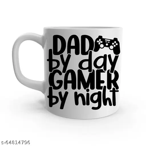 Dad White Ceramic Father's Day/ world best Father/ Birthday Gift / for Father