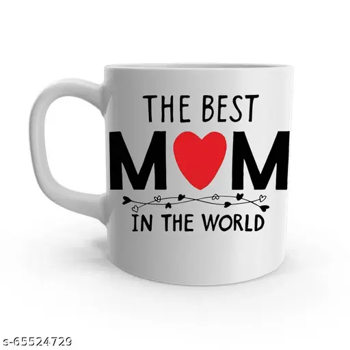 Mom White Ceramic mother's Day/ world best Mother/ coolest Mother/ Birthday Gift / for Mother  Material : Ceramic