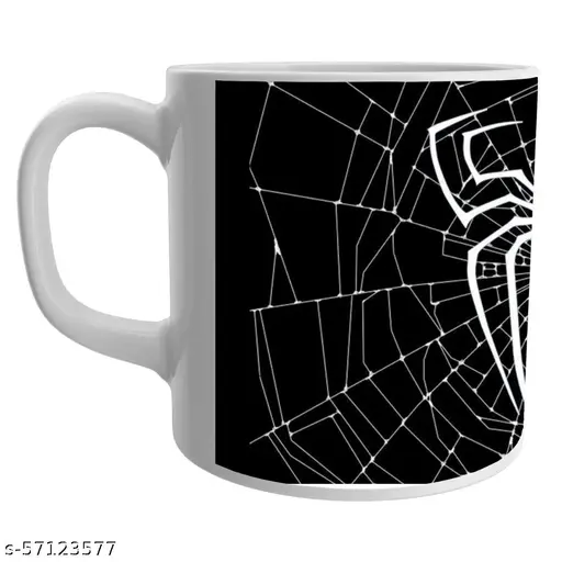 SPIDERMAN PRINT" Printed Ceramic White Tea and Coffee Ceramic,mug for kids