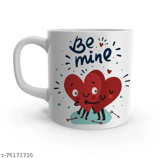 Be Mai Valentine’s Day’ White Ceramic Coffee Mug for Gifts…